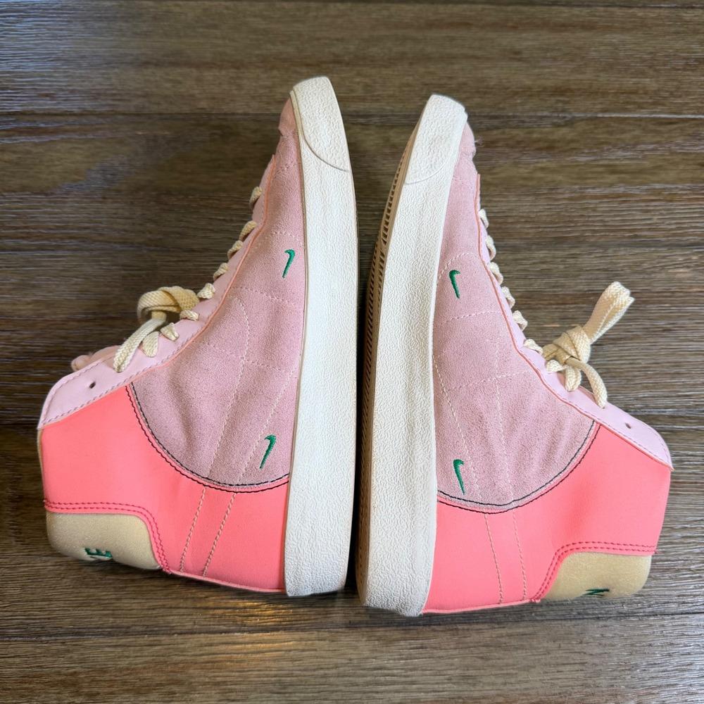 Nike Blazer Mid 77 SE Dance Sneakers Pink Foam Coconut Milk Womens 8.5 / 7Y - Picture 7 of 10